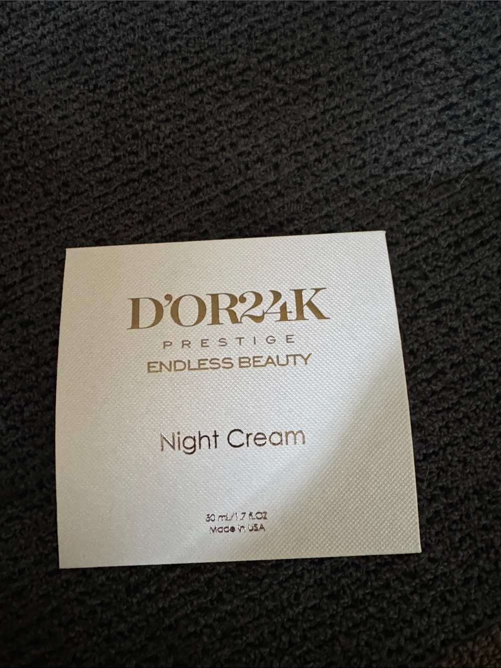 D'OR24K Endless Beauty Night Cream - White